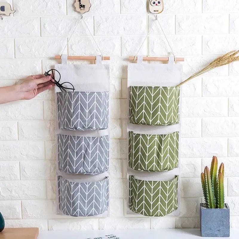 3 Pocket Hanging Storage Bag, Wall Pocket Hanging Holder, Multipurpose Sundry Storage Pocket, Linen Bathroom Toiletry Home Decor Hanging Bag, Creative Cotton And Linen Waterproof Storage Hanging Bag, Wardrobe Door Hanging Storage Bag 3 Pocket Hanging Storage Bag, Wall Pocket Hanging Holder, Multipurpose Sundry Storage Pocket, Linen Bathroom Toiletry Home Decor Hanging Bag, Creative Cotton And Linen Waterproof Storage Hanging Bag, Wardrobe Door Hanging Storage Bag